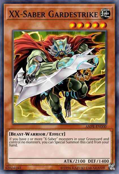 XX-Saber Gardestrike - ANPR-ENSP1 - Ultra Rare - Limited