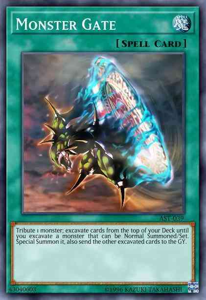 Monster Gate - OP01-EN024 - Common - Unlimited