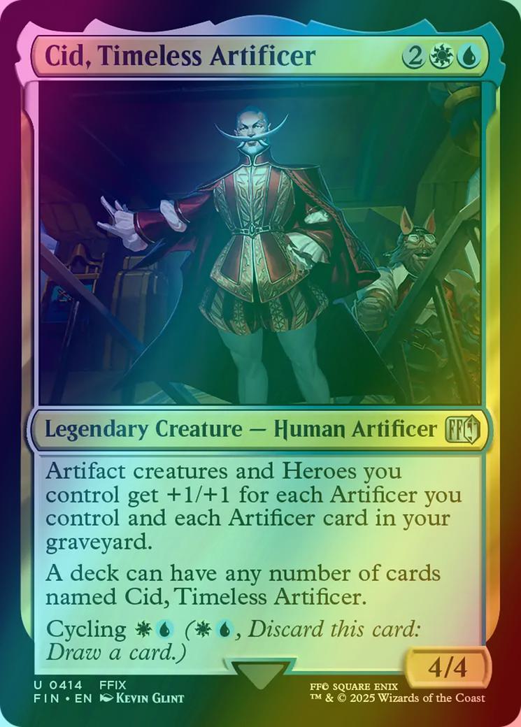 Cid, Timeless Artificer [414] [FFIX] [FINAL FANTASY] [Foil]