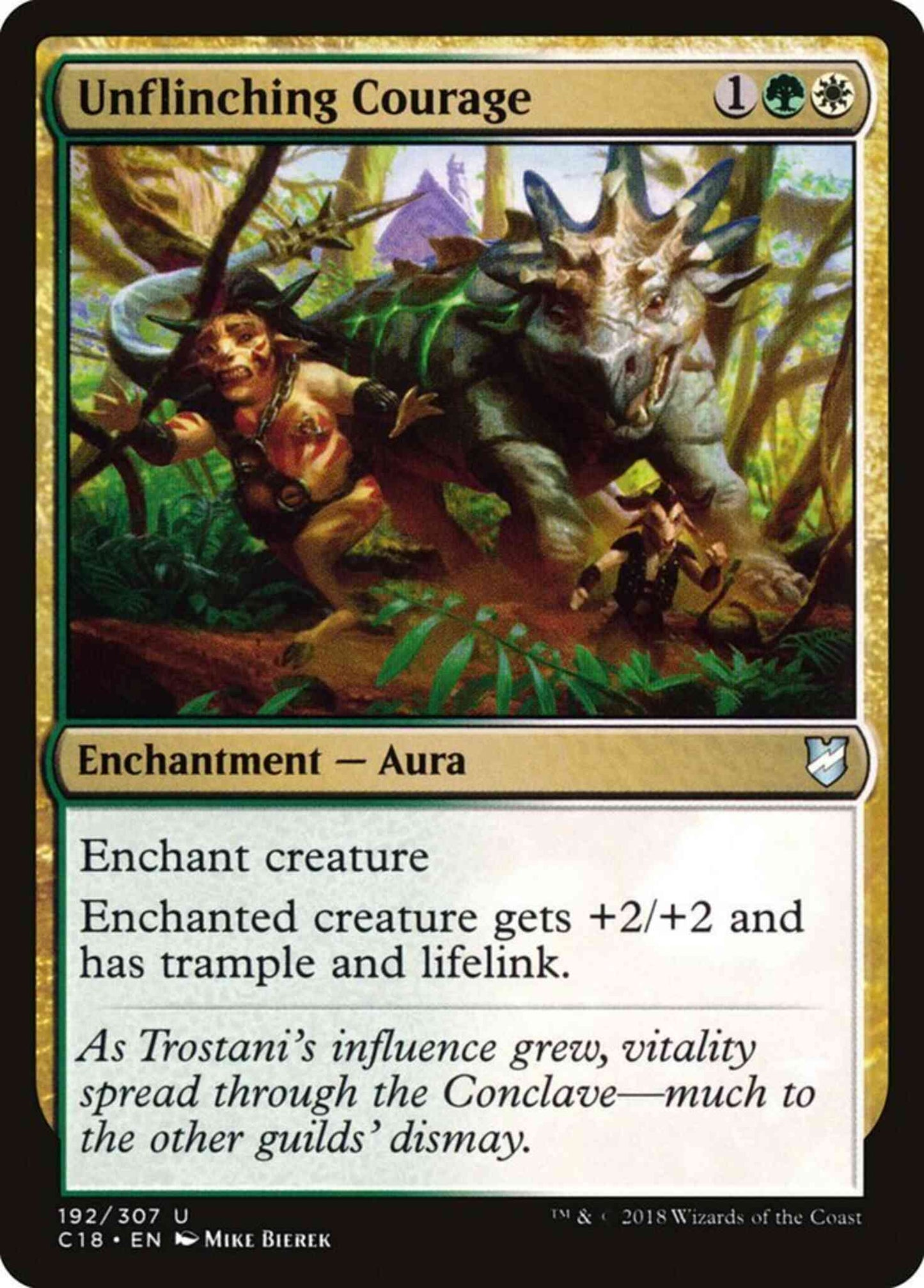 Unflinching Courage [192] [Commander 2018] [Non-Foil]