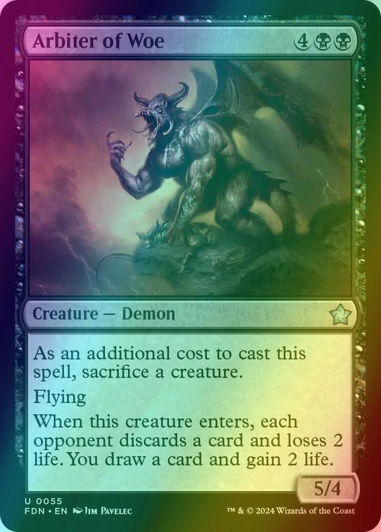 Arbiter of Woe [55] [Foundations] [Foil]