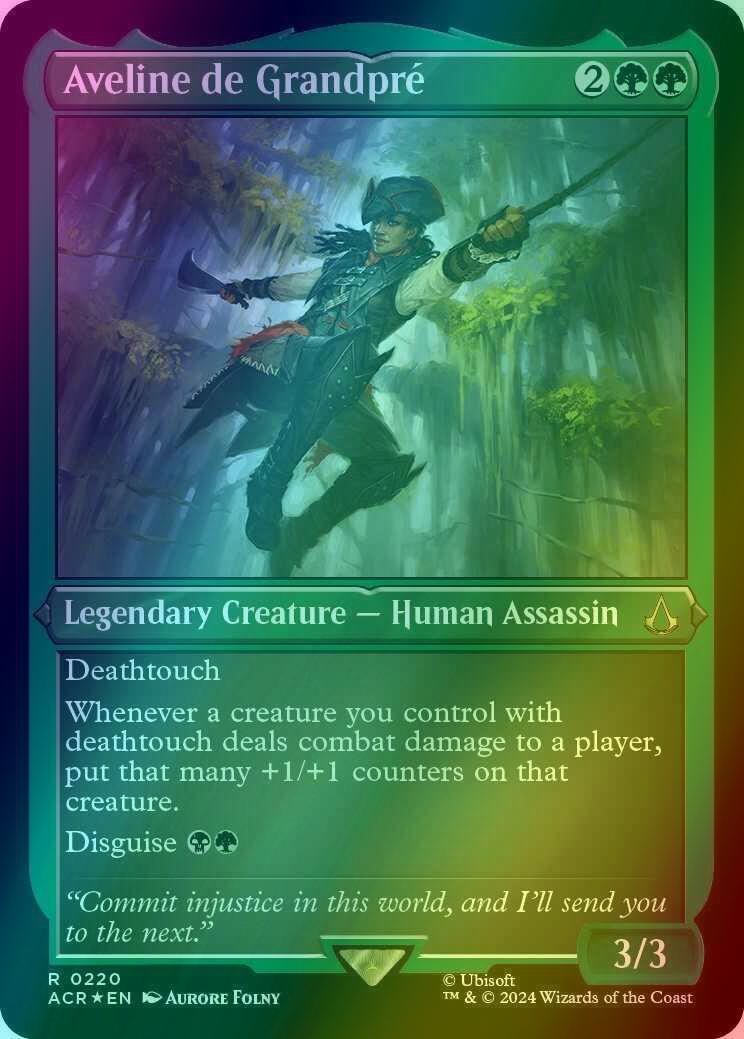 Aveline de Grandpré [220] [Assassin's Creed] [Etched Foil]
