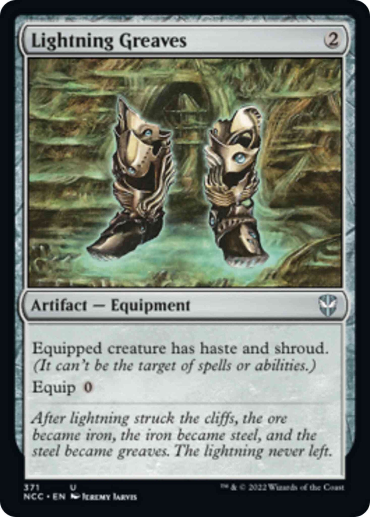 Lightning Greaves [371] [Streets of New Capenna: Commander] [Non-Foil]