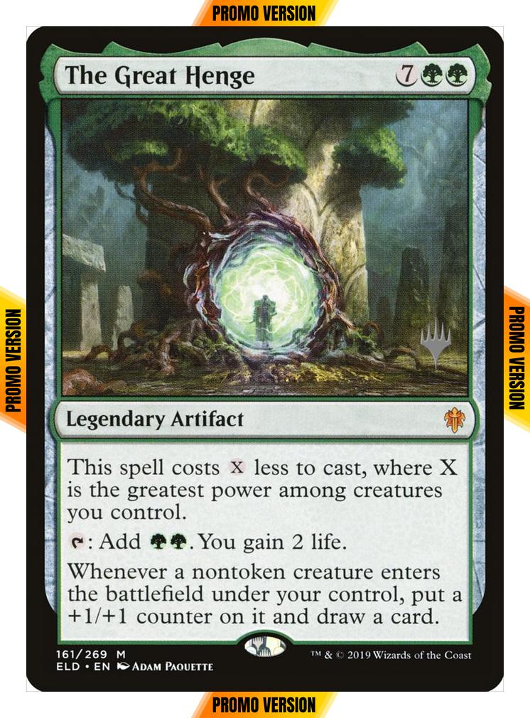The Great Henge [161p] [Promo Pack] [Throne of Eldraine Promos] [Non-Foil]