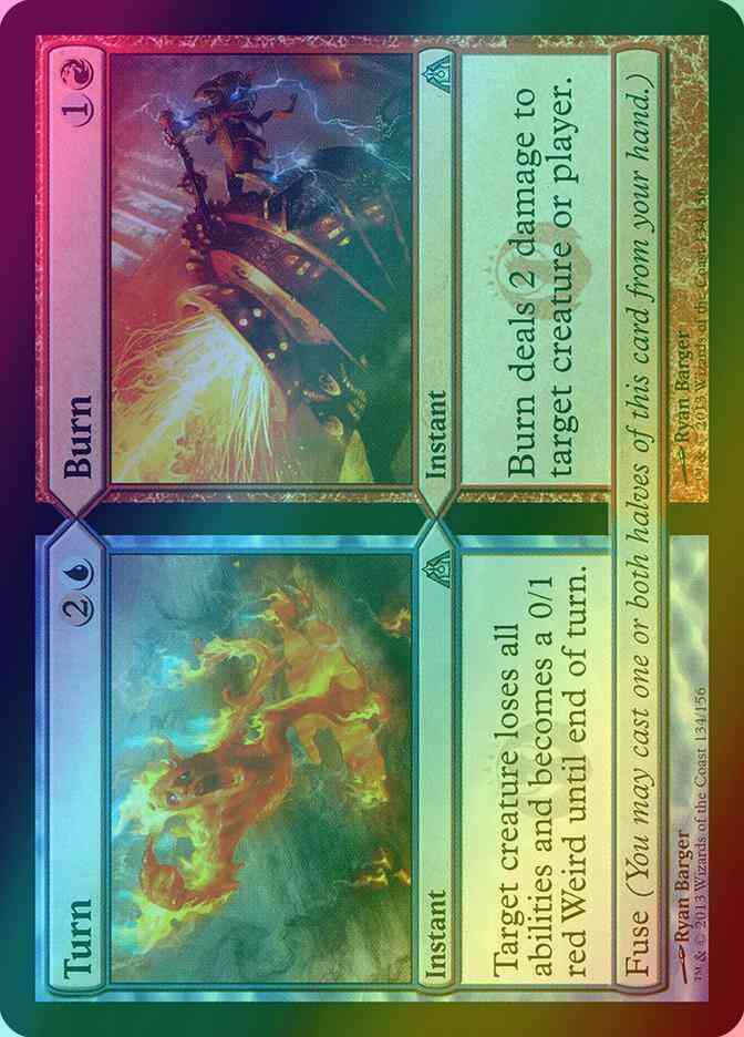 Turn // Burn [134] [Dragon's Maze] [Foil]