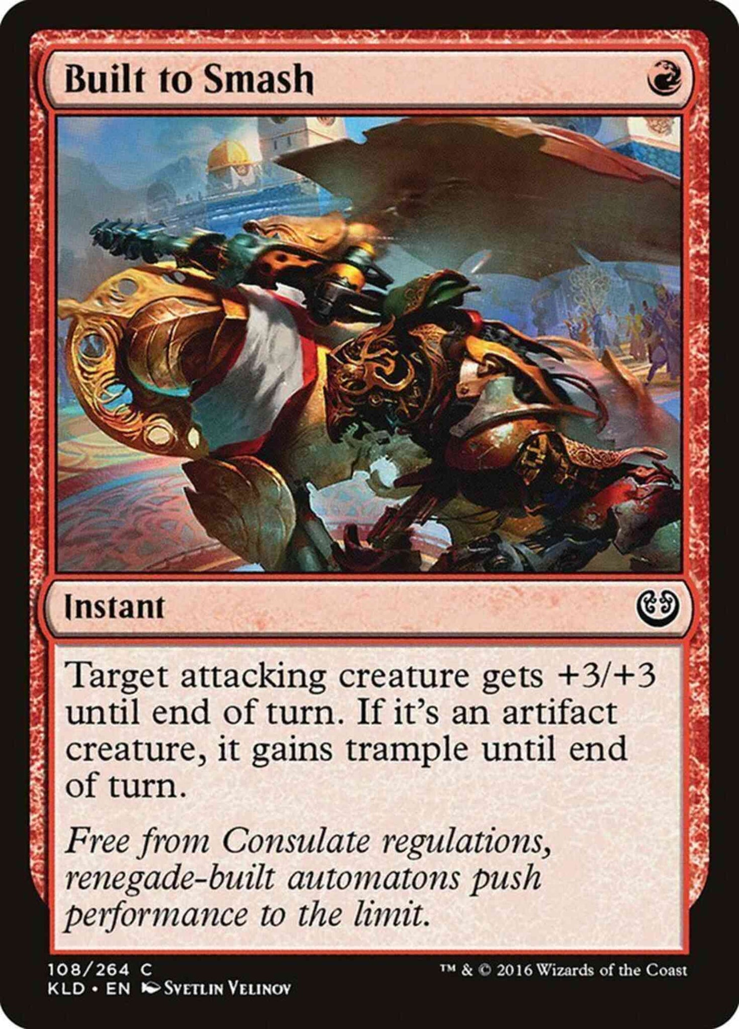 Built to Smash [108] [Kaladesh] [Non-Foil]