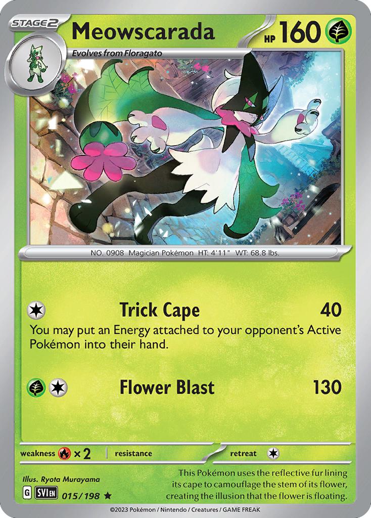 Meowscarada - 015/198 - Rare [sv01-015] [Holo]