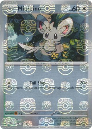 Minccino - Master Ball Pattern - 075/086 - Common [sv105b-075] [Reverse Holo]