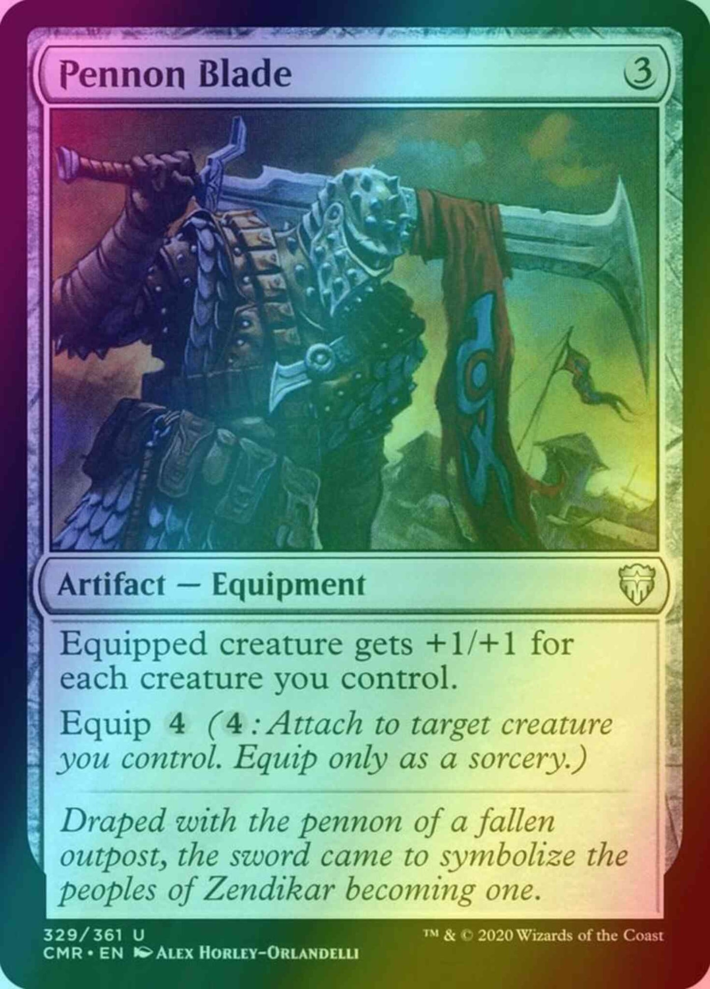 Pennon Blade [329] [Commander Legends] [Foil]