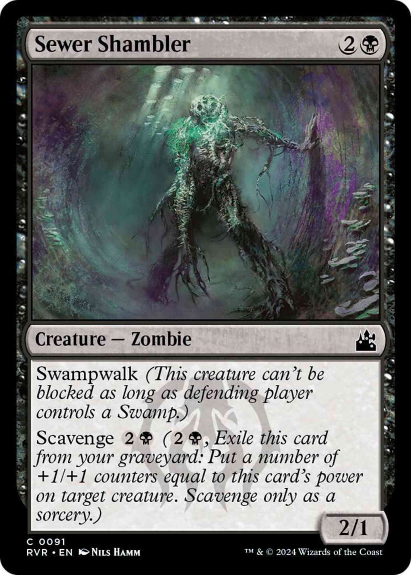 Sewer Shambler [91] [Ravnica Remastered] [Non-Foil]