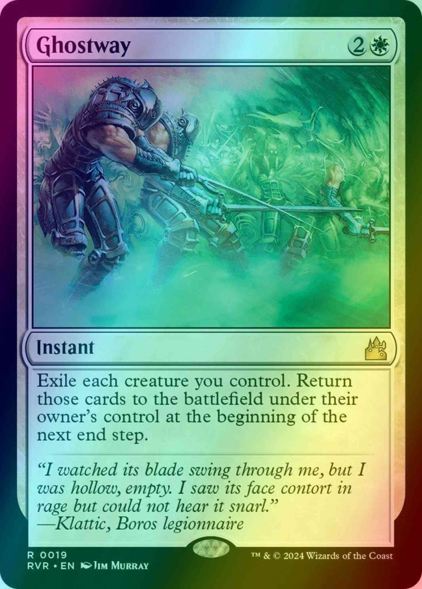 Ghostway [19] [Ravnica Remastered] [Foil]