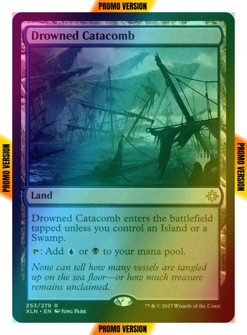 Drowned Catacomb [253p] [Promo Pack] [Ixalan Promos] [Foil]