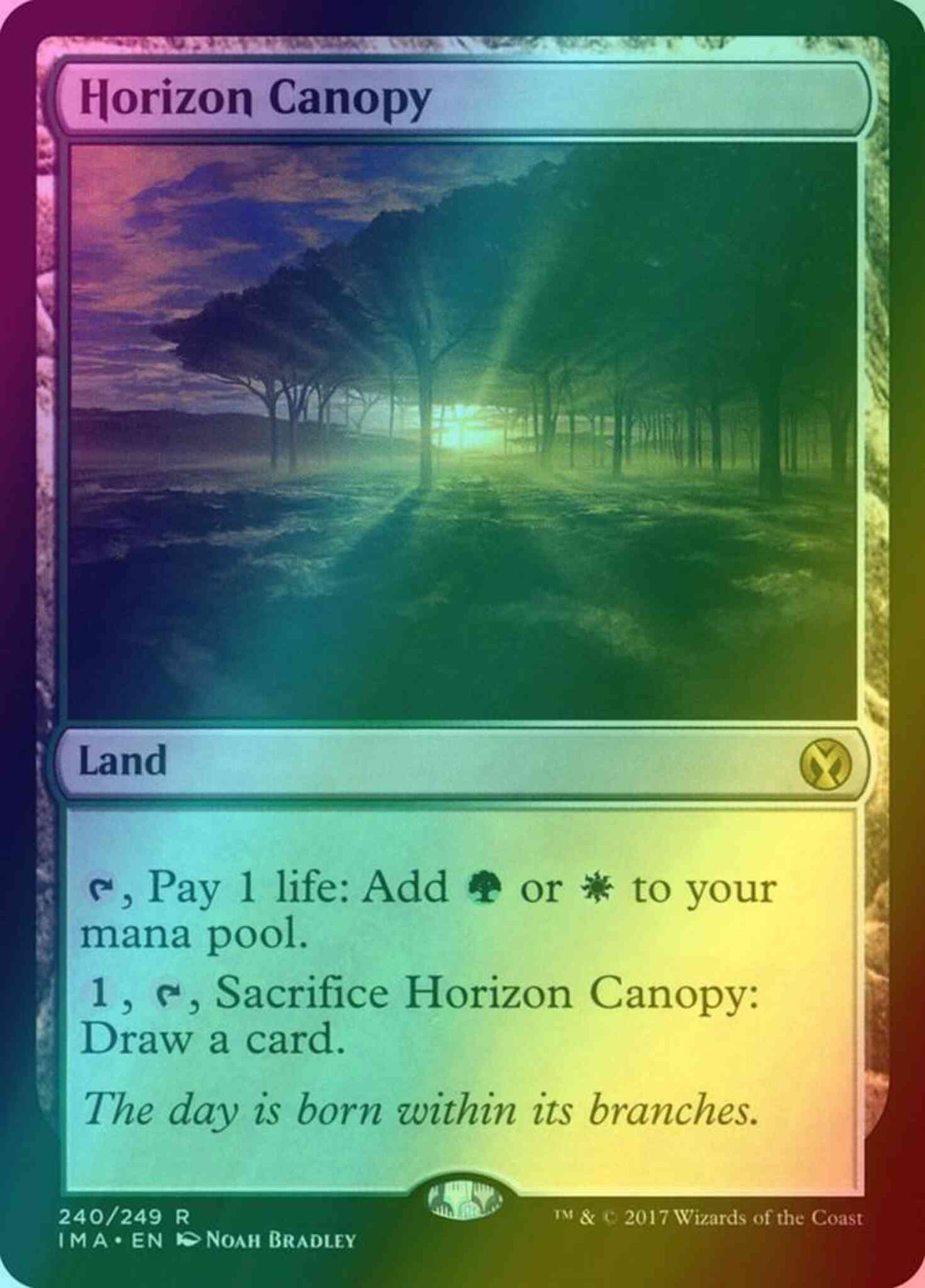 Horizon Canopy [240] [Iconic Masters] [Foil]