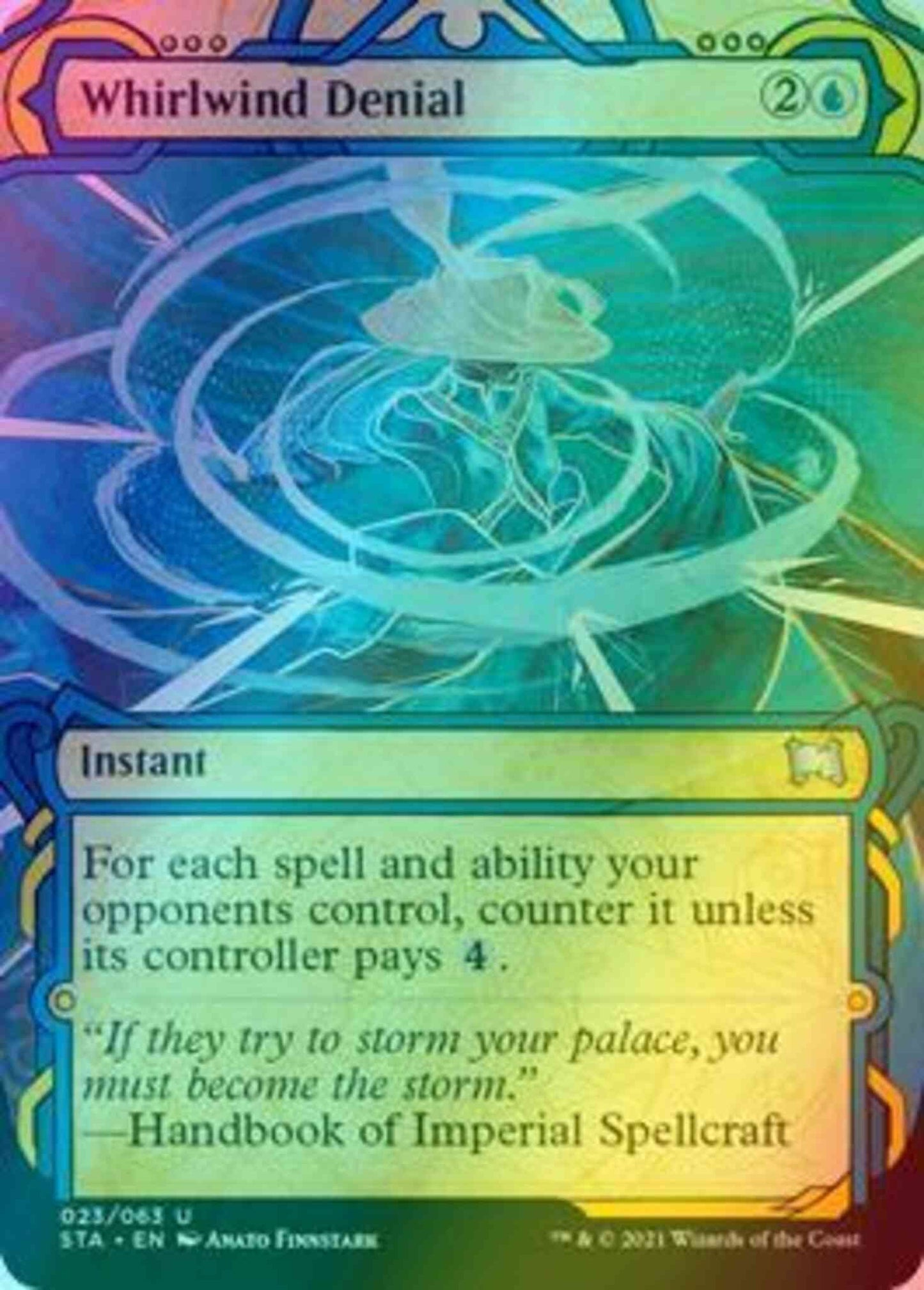 Whirlwind Denial [23] [Strixhaven Mystical Archive] [Foil]