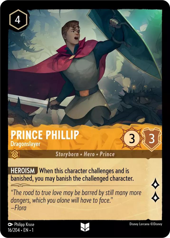 Prince Phillip - Dragonslayer - 16/204 [The First Chapter] [Non-Foil]