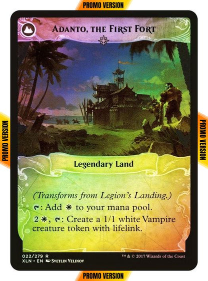 Legion's Landing // Adanto, the First Fort [22s] [Ixalan Promos] [Foil]