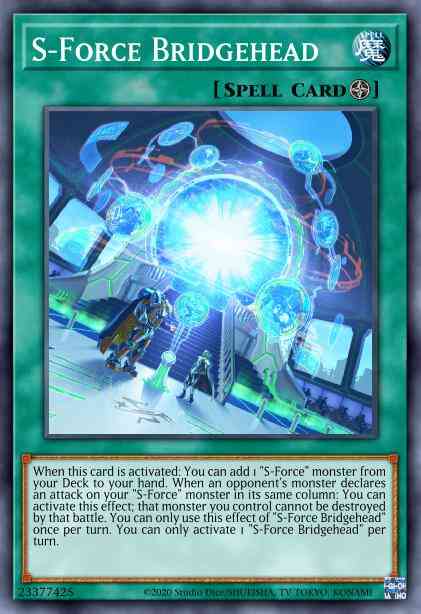 S-Force Bridgehead - BLVO-EN057 - Secret Rare - 1st Edition