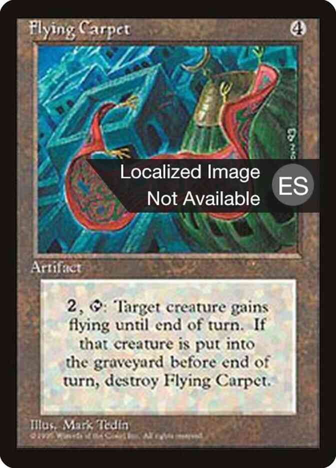 Flying Carpet - Spanish [320] [Fourth Edition Black Border: Spanish] [Non-Foil]