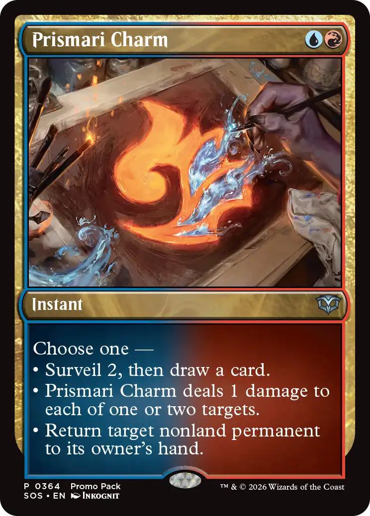 Prismari Charm [364] [Dark Frame Promo Pack] [Secrets of Strixhaven] [Non-Foil]