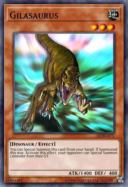 Gilasaurus - SD09-EN005 - Common - 1st Edition
