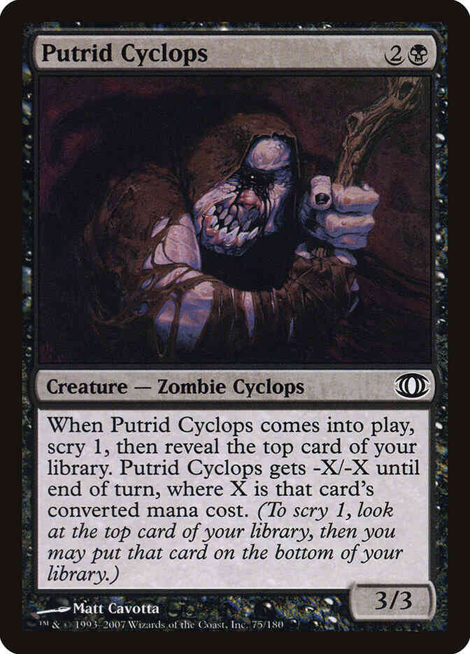 Putrid Cyclops [75] [Future Sight] [Non-Foil]