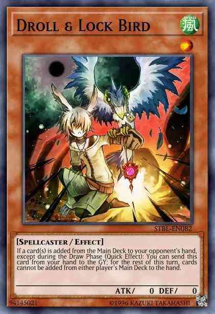 Droll & Lock Bird - MAGO-EN006 - Premium Gold Rare - 1st Edition