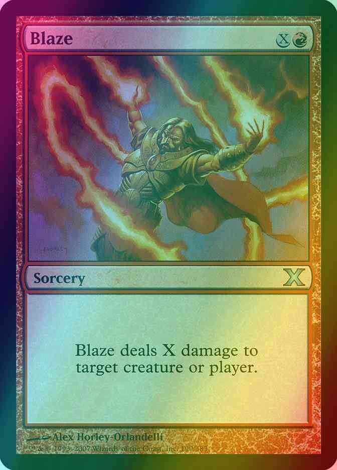 Blaze [190] [Tenth Edition] [Foil]