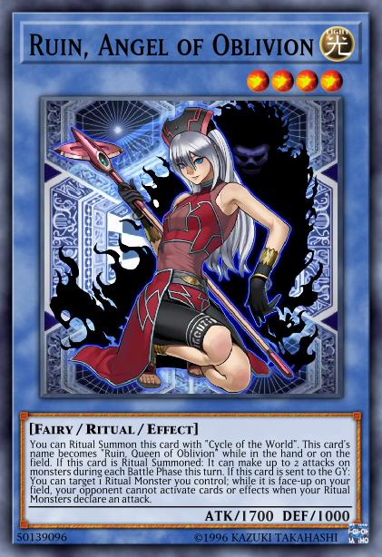 Ruin, Angel of Oblivion - CYHO-EN027 - Common - Unlimited