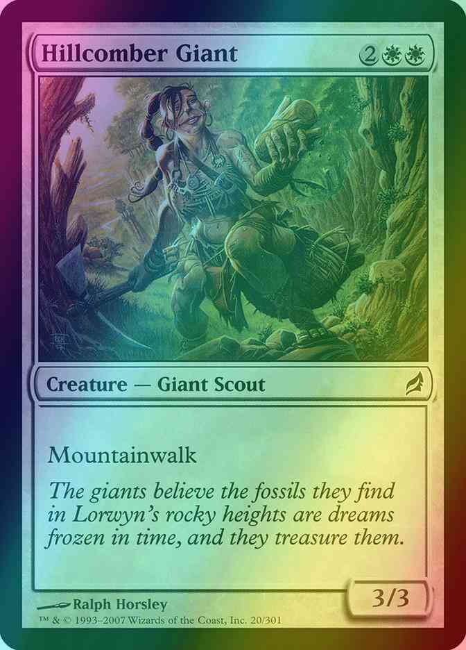 Hillcomber Giant [20] [Lorwyn] [Foil]