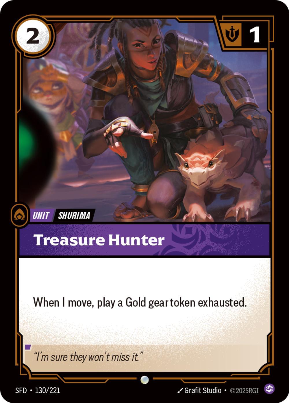 Treasure Hunter - 130/221 [Spiritforged] [Non-Foil]