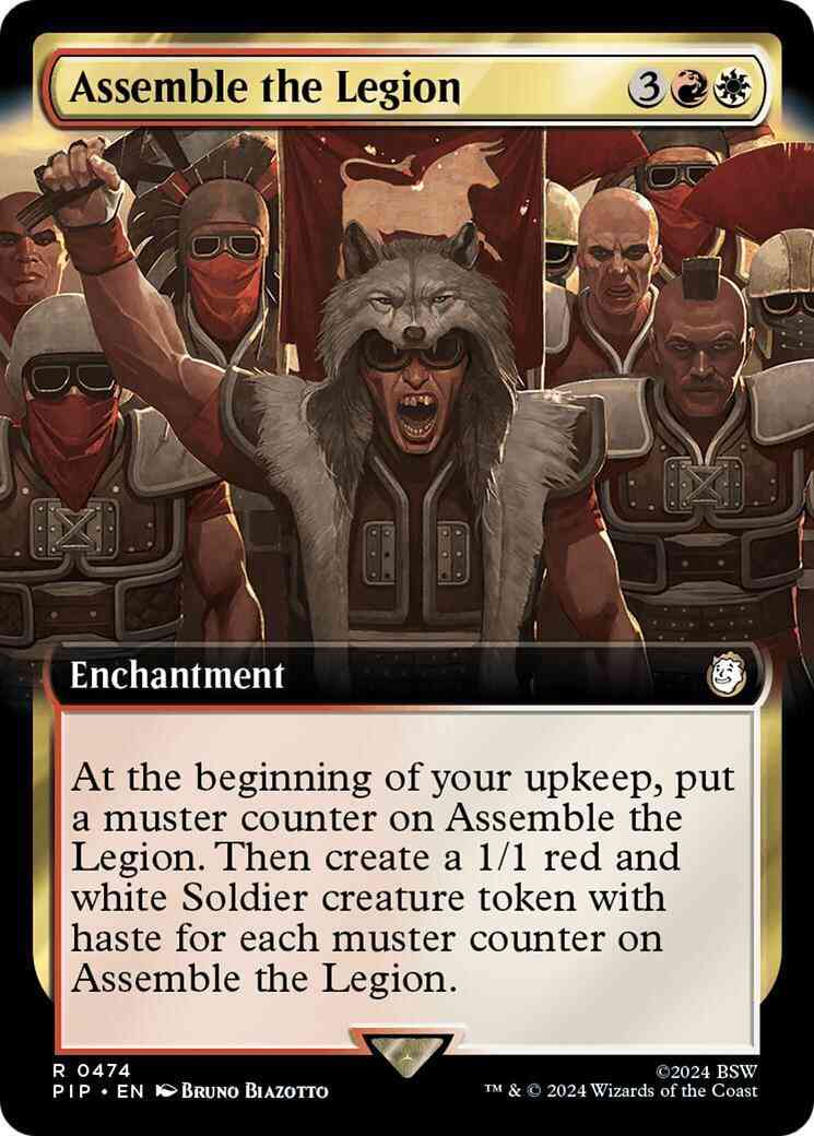 Assemble the Legion [474] [Extended Art] [Fallout] [Non-Foil]