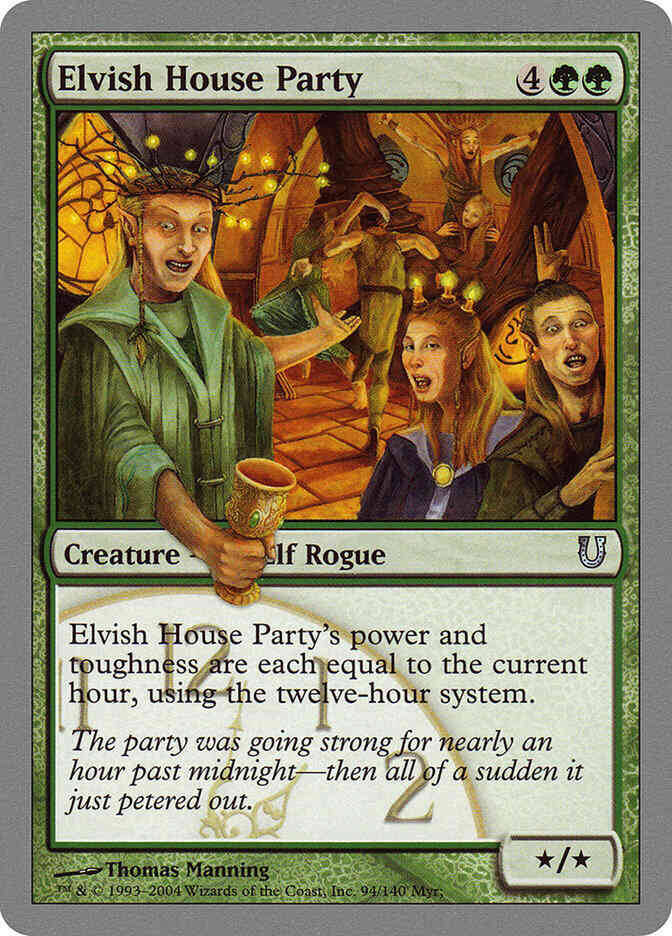 Elvish House Party [94] [Unhinged] [Non-Foil]