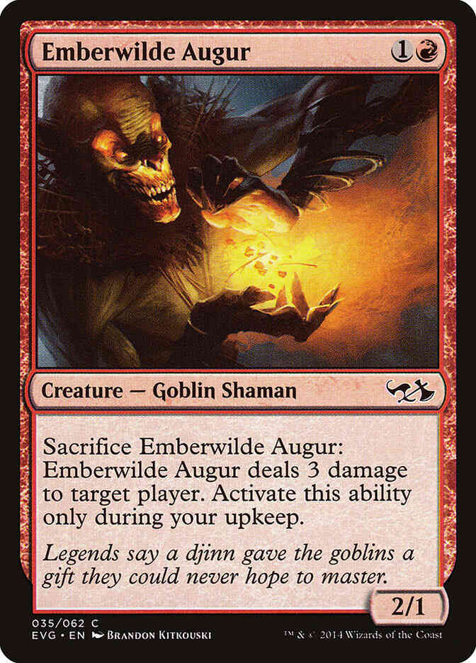 Emberwilde Augur [35] [Duel Decks Anthology: Elves vs. Goblins] [Non-Foil]