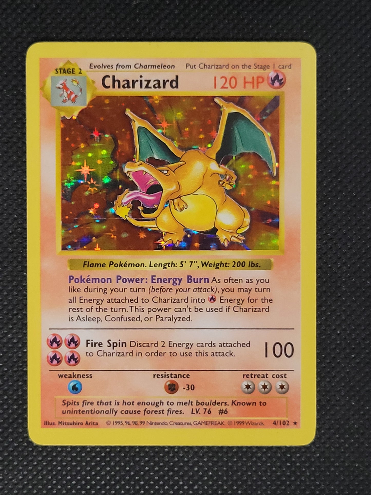 Charizard — Rare|Shadowless|Holo — ID 17983