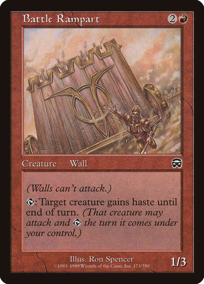 Battle Rampart [173] [Mercadian Masques] [Non-Foil]
