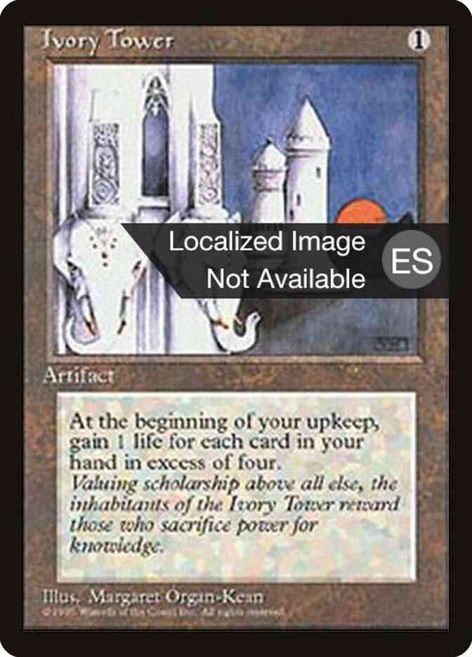Ivory Tower - Chinese [328] [Fourth Edition Black Border: Chinese] [Non-Foil]