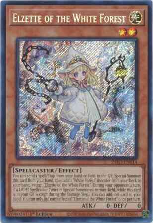 Elzette of the White Forest - INFO-EN014 - Secret Rare - 1st Edition