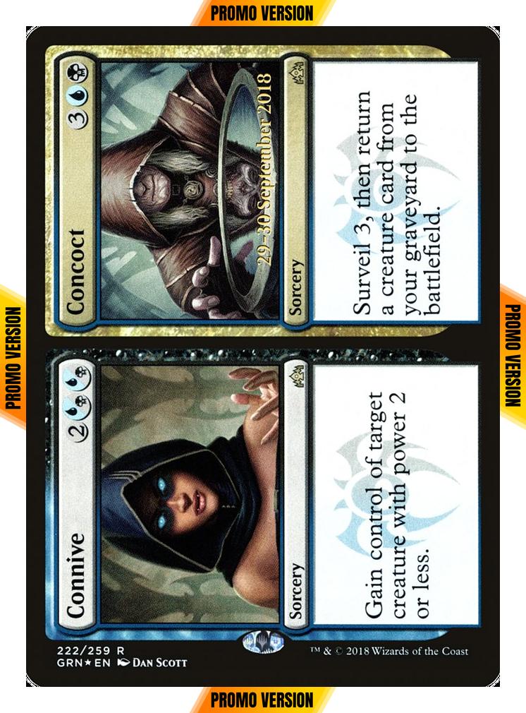 Connive // Concoct [222s] [Guilds of Ravnica Promos] [Foil]