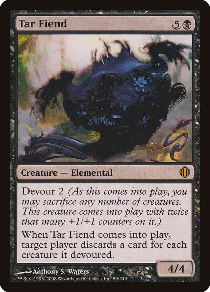 Tar Fiend [89] [Shards Of Alara] [Non-Foil]