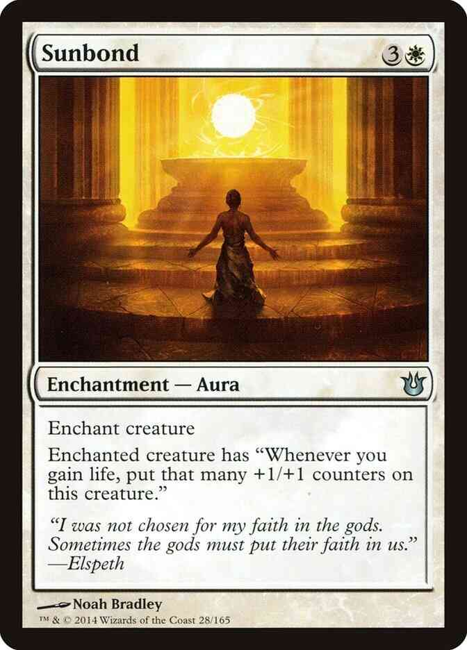 Sunbond [28] [Born of the Gods] [Non-Foil]