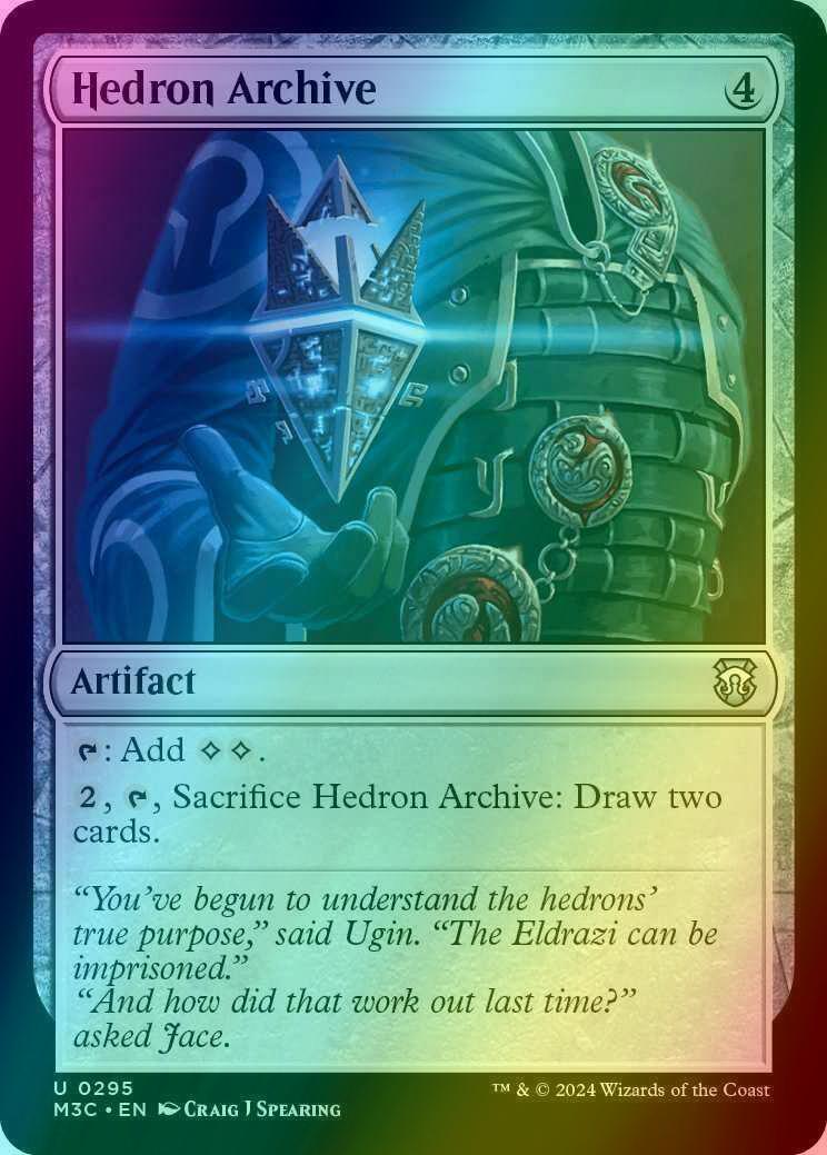 Hedron Archive [295] [Modern Horizons 3: Commander] [Ripple Foil]