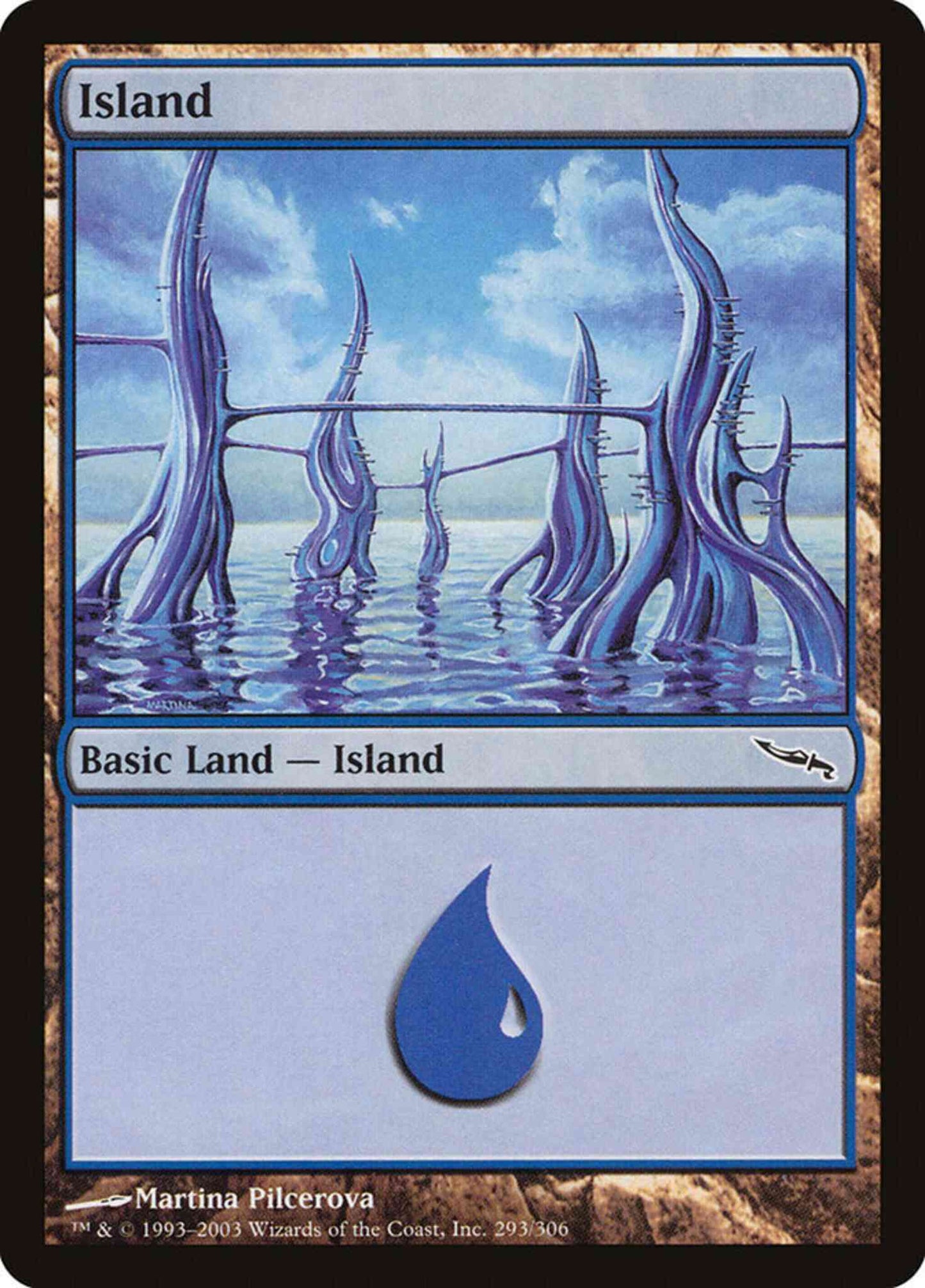 Island [293] [Mirrodin] [Non-Foil]