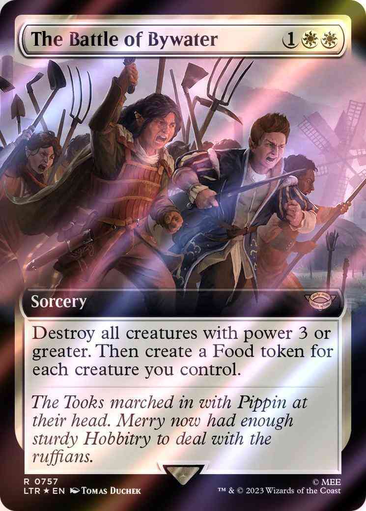 The Battle of Bywater [757] [Extended Art] [The Lord of the Rings: Tales of Middle-earth] [Surge Foil]