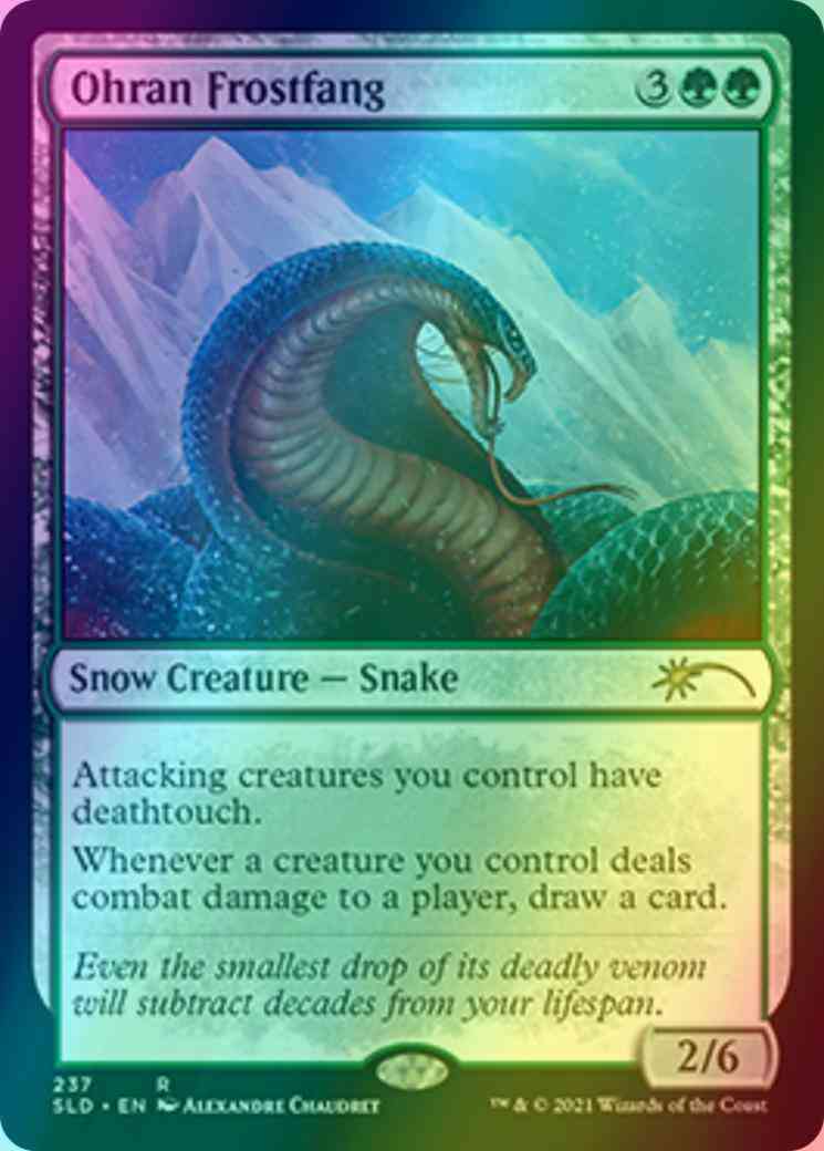 Ohran Frostfang [0237] [Math is for Blockers] [Secret Lair Drop] [Foil]