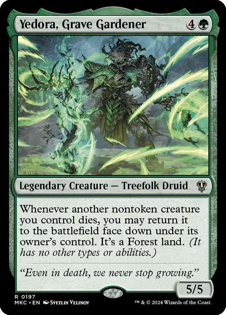 Yedora, Grave Gardener [197] [Murders at Karlov Manor: Commander] [Non-Foil]