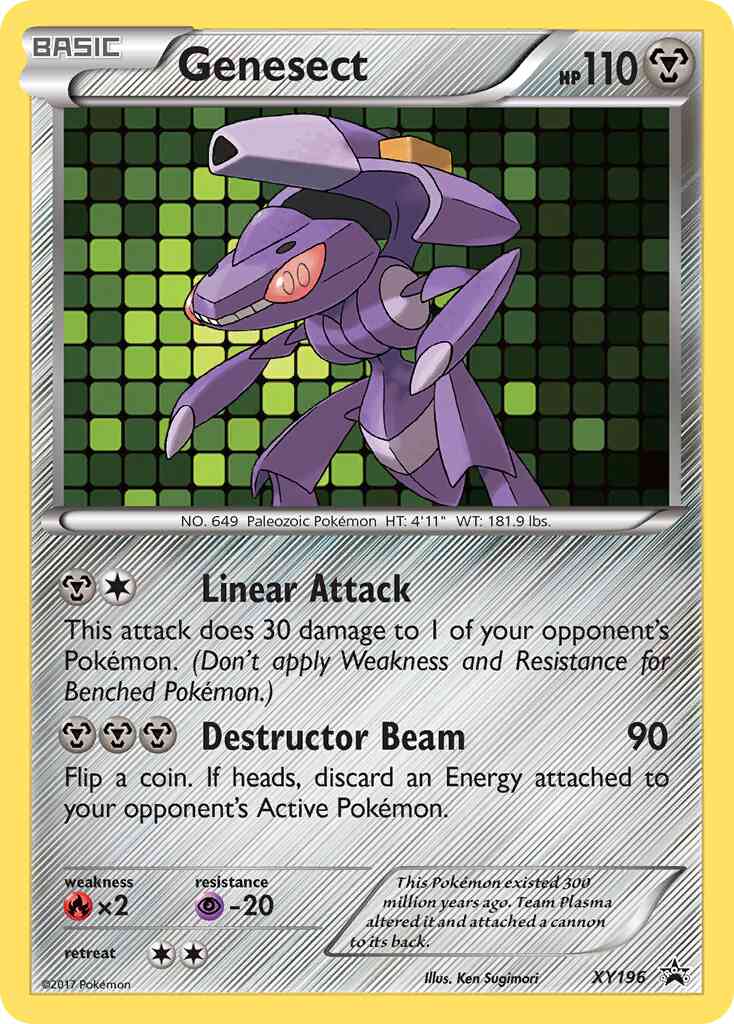 Genesect - XY196 - Promo [xyp-XY196] [Holo]