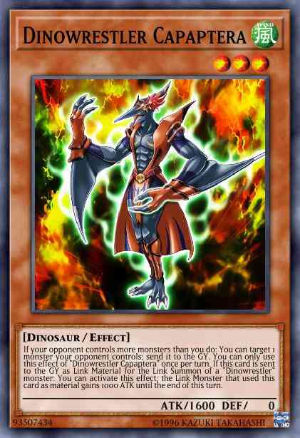 Dinowrestler Capaptera - MP19-EN158 - Common - 1st Edition