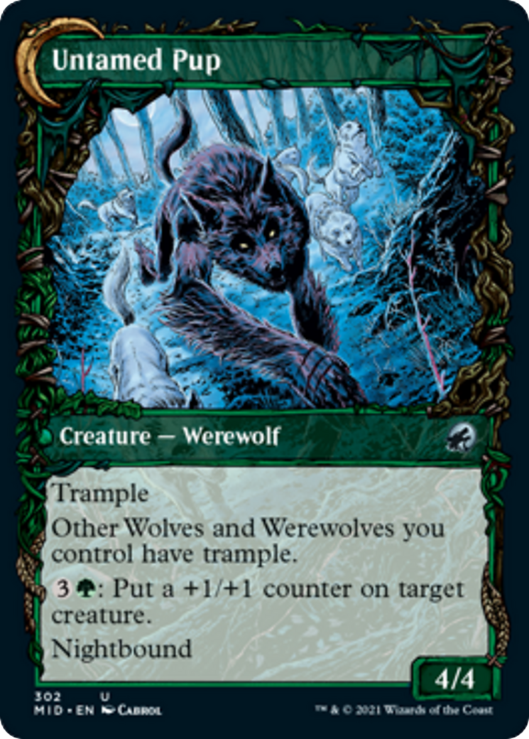 Hound Tamer // Untamed Pup [302] [Equinox Showcase] [Innistrad: Midnight Hunt] [Non-Foil]