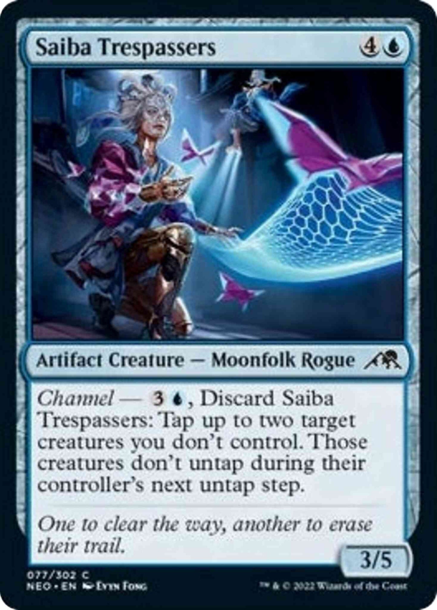Saiba Trespassers [77] [Kamigawa: Neon Dynasty] [Non-Foil]