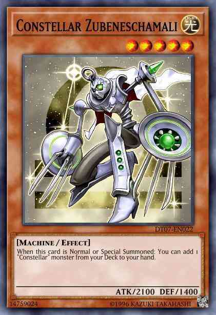Constellar Zubeneschamali - HA07-EN009 - Secret Rare - Unlimited